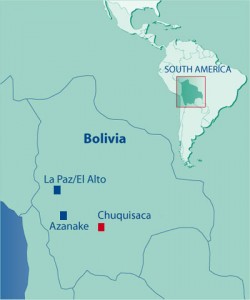 chuquisaca Yamparáez, dans le département de Chuquisaca