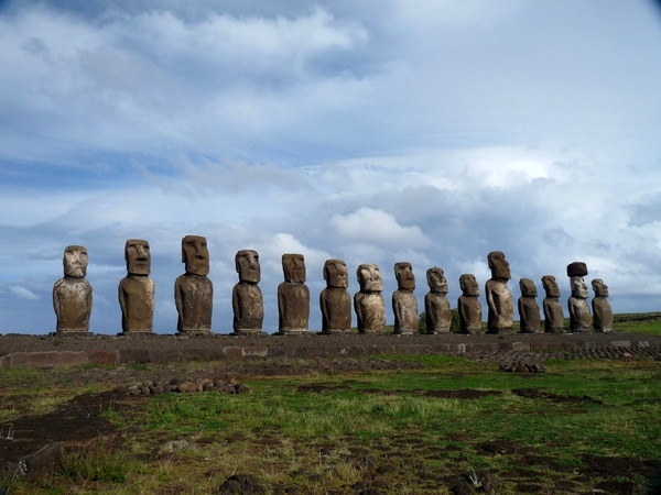 Ahu Tongariki - île de Pâques