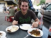 Repas dans la rue